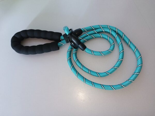 Gepolsterte Hundeleine Reflektierend 1,5-2Meter lang 12mm mittlere u große Hunde – Bild 4